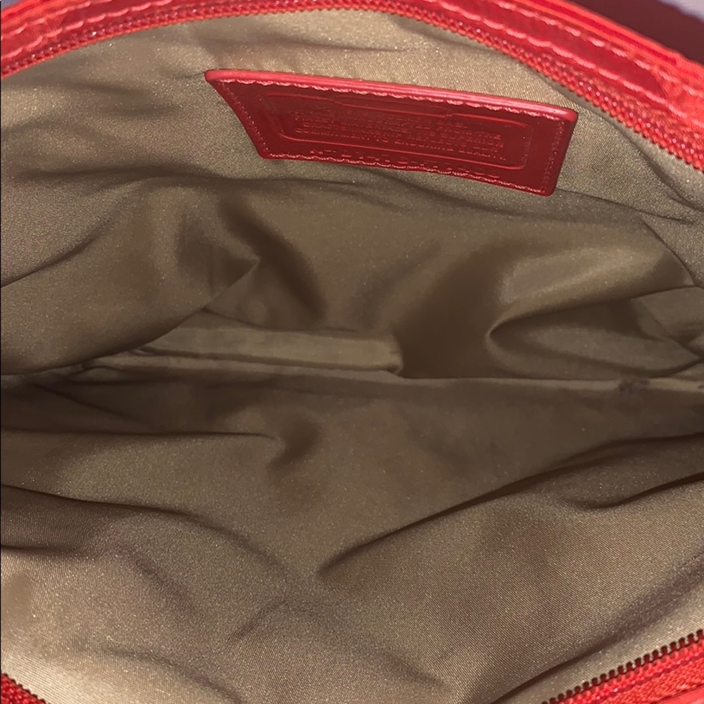 Coach Signature Getaway Nylon Crossbody Bag - Picture 4 of 6